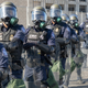 U.S. Customs and Border Protection officers at the San Ysidro Port of Entry near Tijuana